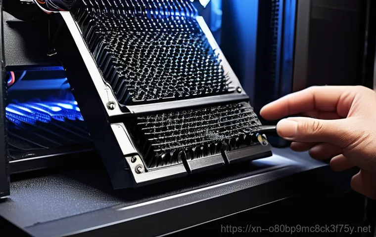 인계동 쿨러조립 및 교체수리 - **Prompt 2: Air Cooling vs. Liquid Cooling Comparison**
    An illuminated, modern PC desktop case i...