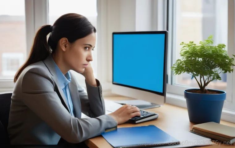 용신동 STATUS_KERNEL_THREAD_FAILURE - A focused individual (gender-neutral, perhaps wearing glasses and a simple t-shirt) in their mid-30s...
