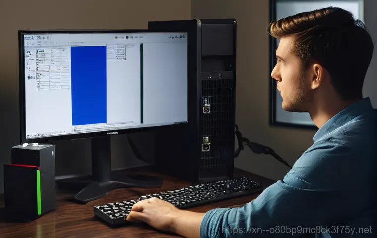 가산면 STATUS_KERNEL_UNSUPPORTED_DEVICE - A close-up shot of a computer monitor displaying a "STATUS_KERNEL_UNSUPPORTED_DEVICE" blue screen er...