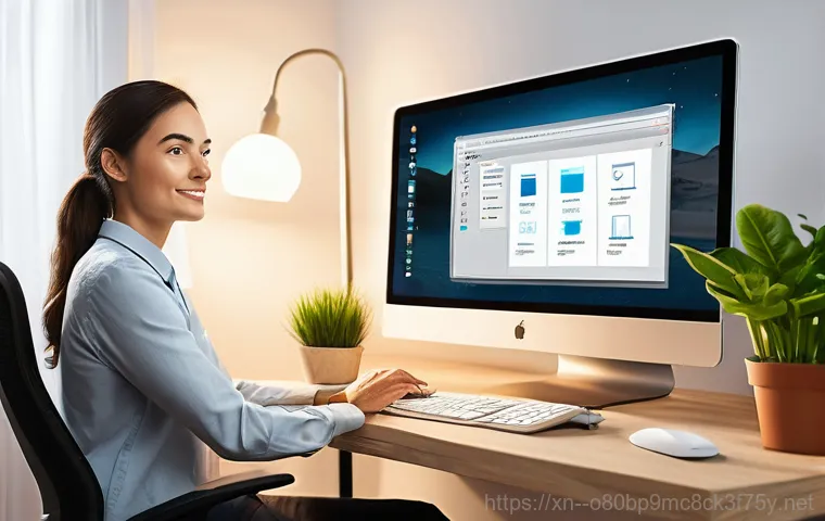 문발동 STATUS_FILE_WRITE_FAILURE - A person with a concentrated expression is carefully inspecting the inside of a desktop computer cas...