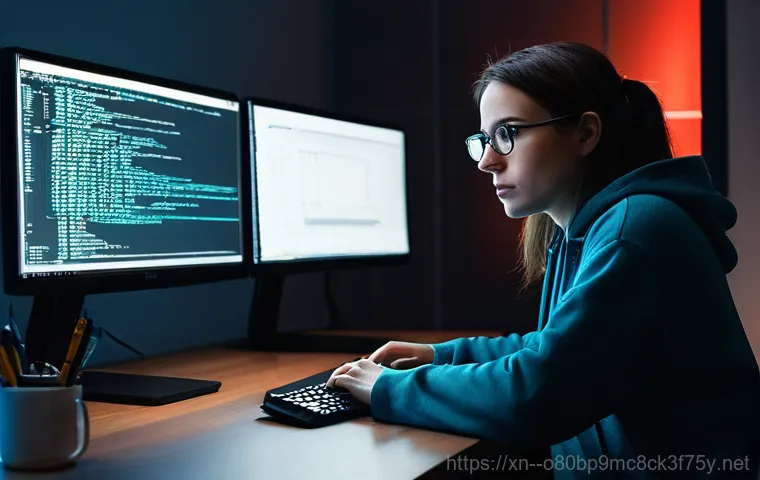 신생동 STATUS_KERNEL_MODULE_NOT_FOUND - 1" or "FileSystem_Ext4_Module." The overall atmosphere is one of precision, innovation, and subtle c...