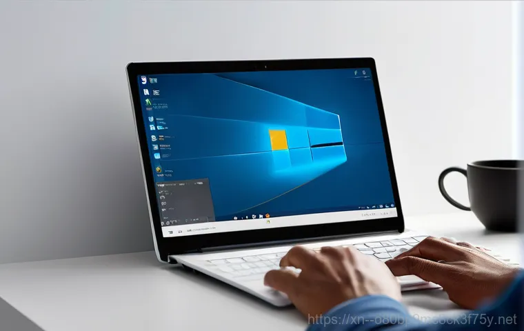 유방동 윈도우11 windows11 재설치 포맷  초기화 - **Prompt 1: Frustrated User with a Slow Laptop**
    A young adult, approximately 20-25 years old, s...