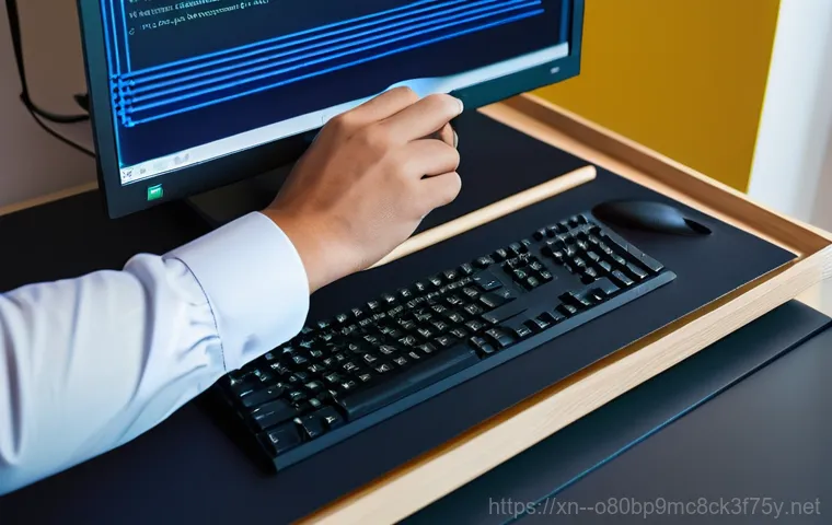 길음동 WIN32K_POWER_WATCHDOG_TIMEOUT - **Image Prompt 1: The Sudden Blue Screen Crisis**
    A close-up of a person (mid-20s to 30s, gender...