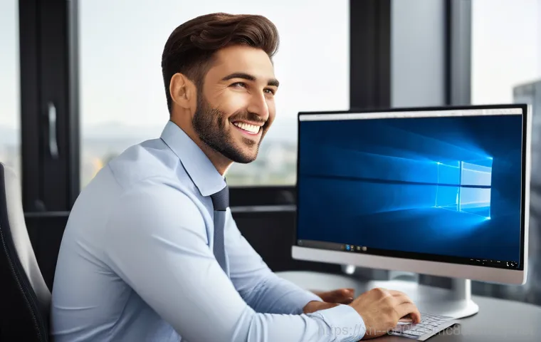 예관동 DRIVER_VERIFIER_DETECTED_VIOLATION - A user diligently working at a desk, their hands on a keyboard and mouse, deeply focused on solving ...