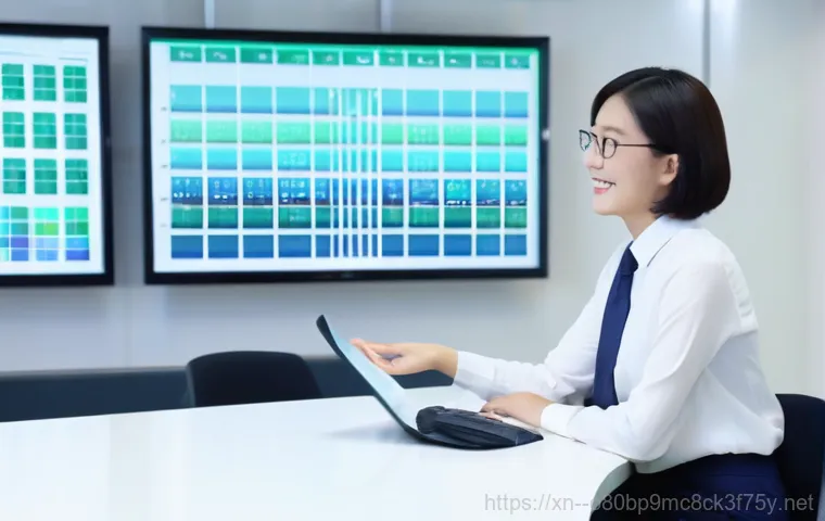 이촌동 서버출장방문수리점 - **Prompt 2: Home Office Crisis and Expert Assistance in Ichon-dong**
    "A frustrated person, a man...