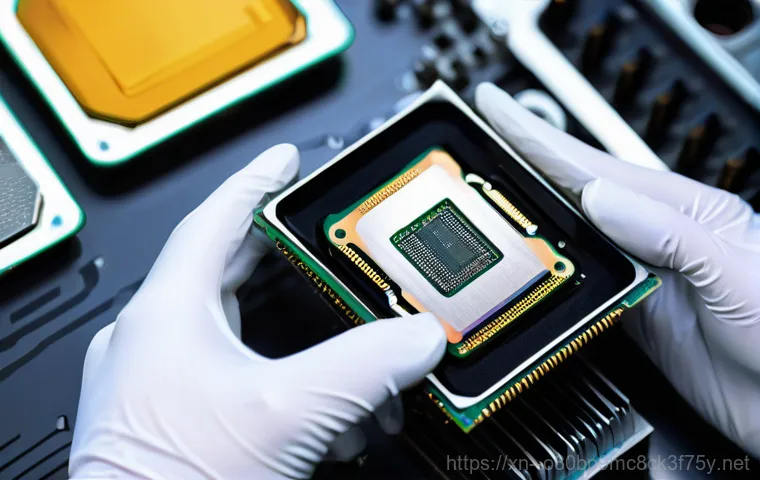 건건동 오버클럭 뚜따 - **Prompt:** A highly detailed, futuristic render of an Intel i7-7700K CPU, glowing with an intense, ...