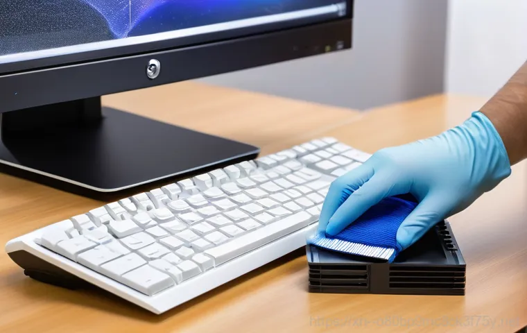 거모동 STATUS_KERNEL_POWER_FAILURE - A close-up shot of a pair of hands, possibly a technician or an informed user, meticulously working ...