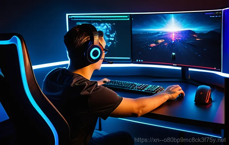 연다산동 조립컴퓨터 pc 출장판매설치 - A professional and friendly female technician is meticulously setting up a sleek, custom-built deskt...