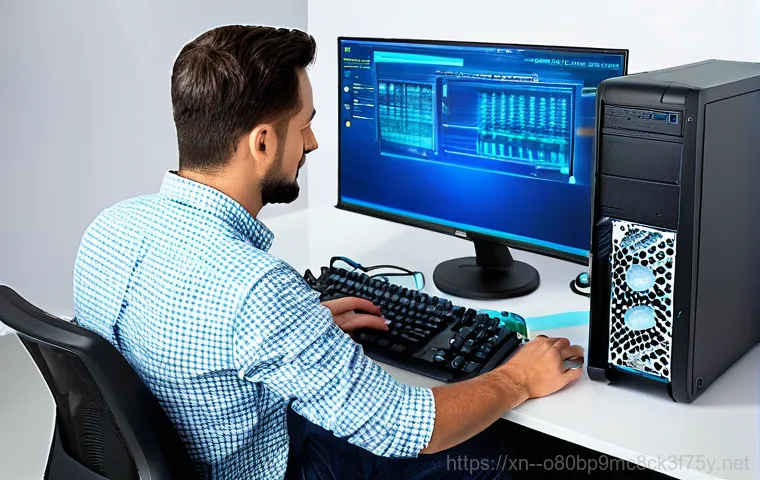 행주동 STATUS_STACK_BUFFER_OVERRUN - **Frustrated User Encountering a Critical Error**
    A realistic, high-definition photograph of a y...