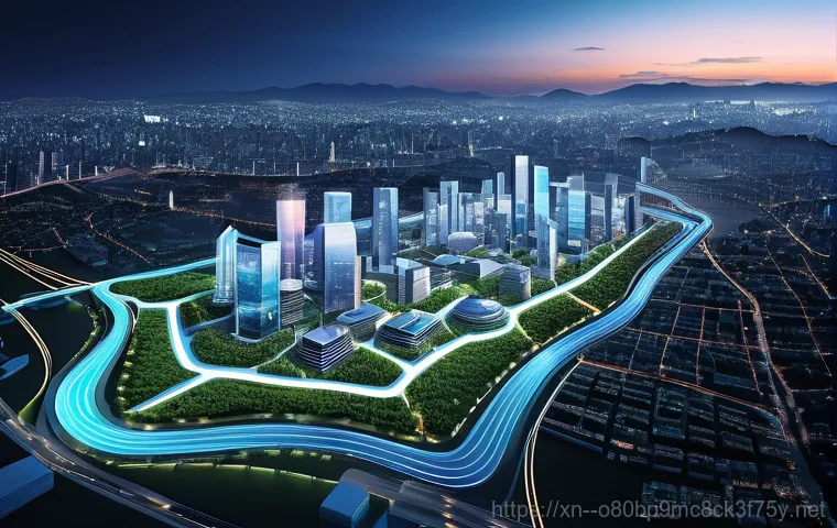 덕계동 UDFS_FILE_SYSTEM - **Community participation in a thriving smart park.**
    A lively, inclusive scene featuring a dive...