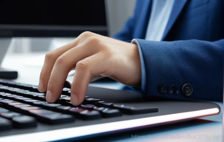 별내동 STATUS_PAGEFILE_MISSING - **Prompt:** A highly detailed, realistic image of a person (gender-neutral, adult) sitting at a comp...