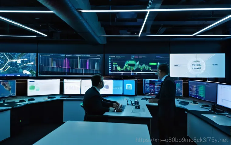 원곡동 STATUS_MEMORY_VIOLATION - **"System Overload: A Smart City's Moment of Glitch"**
    A scene capturing the immediate aftermath...