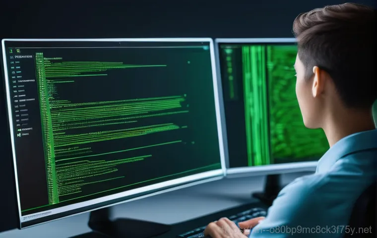 고등동 UNEXPECTED_KERNEL_MODE_TRAP - A focused individual, wearing a clean, practical shirt, is carefully inspecting the interior of an o...