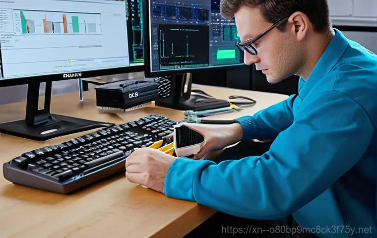 가장동 STATUS_PROTECTION_ERROR - **Prompt 1: The Frustration of a Blue Screen**
    A young adult, perhaps in their late teens or ear...