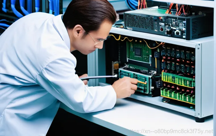 잠실동 UNEXPECTED_KERNEL_MODE_TRAP - **Prompt 2: Inside the Machine: Hardware Troubleshooting**
    A close-up, well-lit shot of the open...