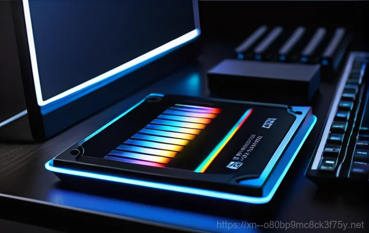 마산동 STATUS_NO_MEMORY - **Prompt:** A modern, clean computer setup on a desk, with a person (adult, wearing a casual long-sl...