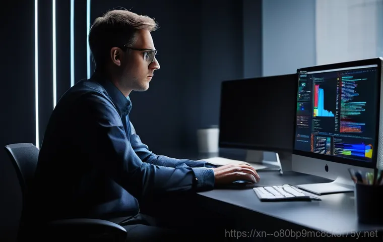 덕은동 STATUS_KERNEL_EXECUTION_ERROR - A tech-savvy individual, male or female, wearing a comfortable hoodie, is actively troubleshooting a...