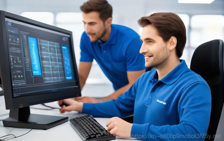 방축동 VGA조립 및 교체수리 - **Image Prompt 2: Professional Graphic Card Installation**
    A skilled computer technician, appear...