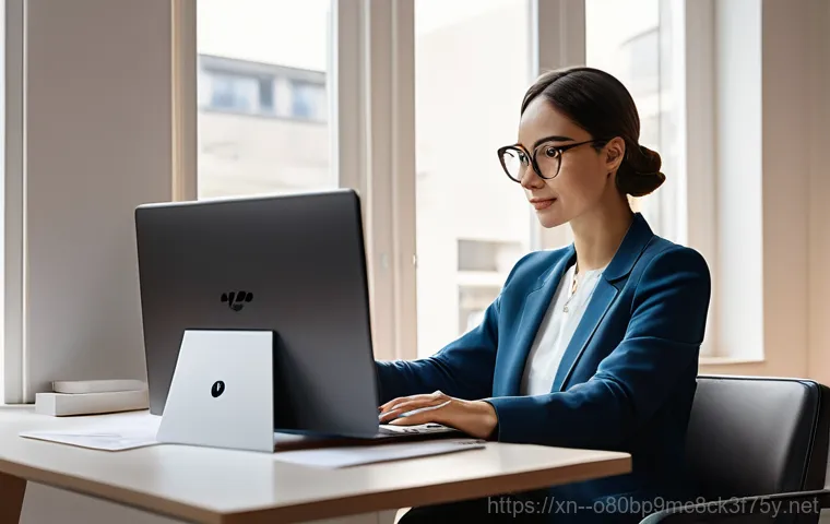 도촌동 윈도우11 windows11 재설치 포맷  초기화 - **Prompt 1: Frustrated user with a slow, cluttered PC.**
    A young adult (18-25 years old, wearing...