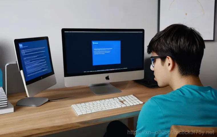 십정동 STATUS_KERNEL_MODULE_INVALID - Image Prompt 1: The Frustrated User and the Cryptic Error**