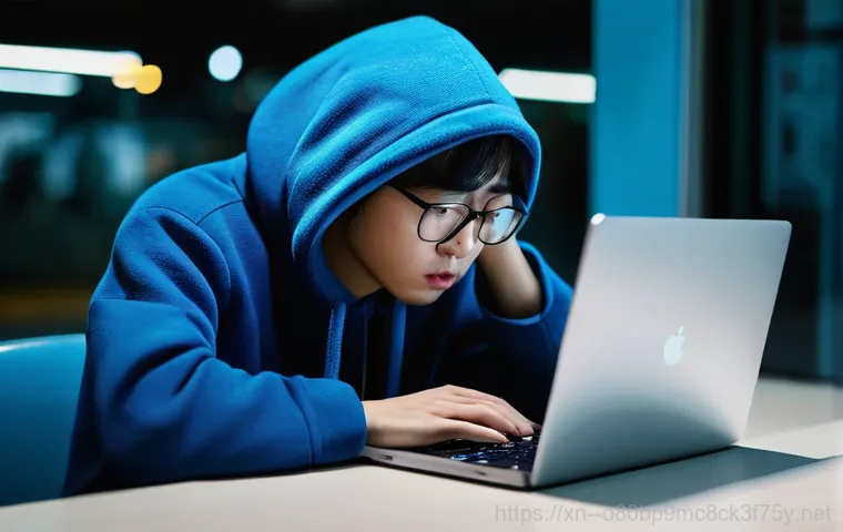 동대문 WHEA_UNCORRECTABLE_ERROR - **Prompt 1: The Sudden Digital Catastrophe**
    A young adult, male or female, mid-20s, dressed in ...