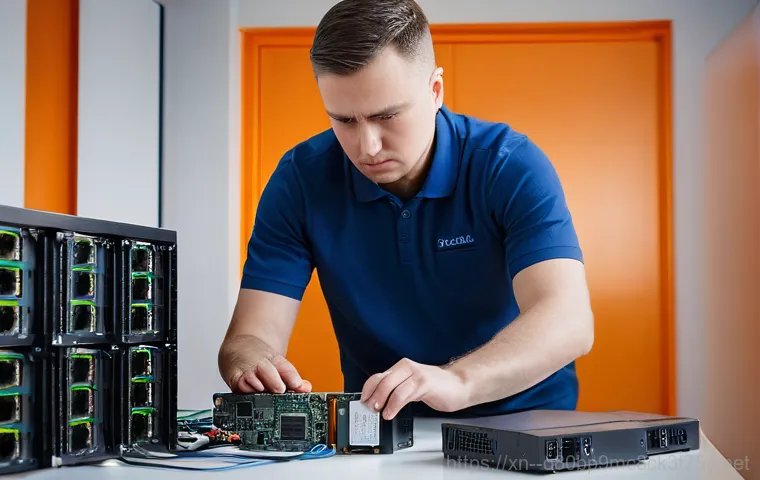 고천동 나스 nas 설정및수리 - **Image Prompt 1: Professional NAS Setup and RAID Configuration Guidance**
    "A clean, brightly li...