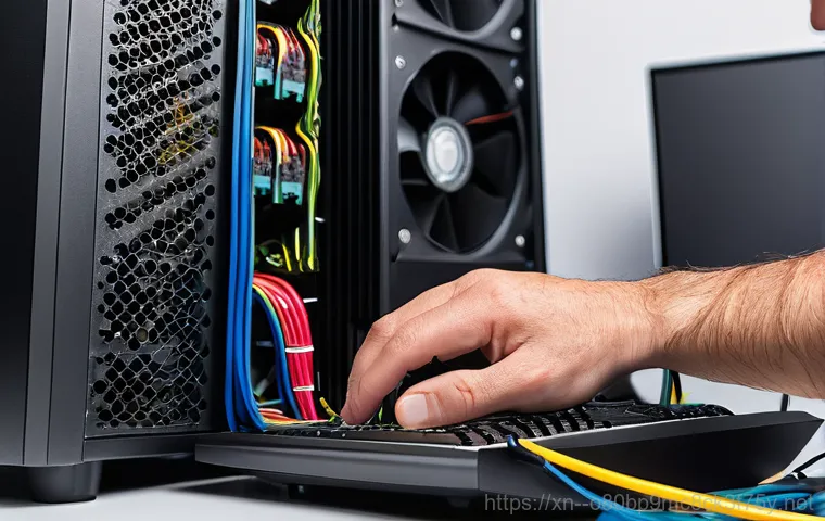 삼각동 STATUS_KERNEL_UNSUPPORTED_DEVICE - A young male gamer, in his early twenties, sits at his desk, looking visibly frustrated. His high-en...