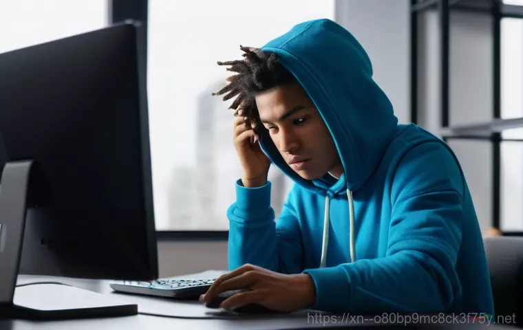 분당구 KERNEL_STACK_INPAGE_ERROR - **User facing the BSOD**: Emphasizing the sudden, alarming nature of the error and the user's reacti...