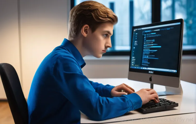 감이동 DEVICE_DRIVER_MISMATCH - **Prompt:** A young adult, dressed in comfortable casual wear, sits at a modern desk in a home offic...