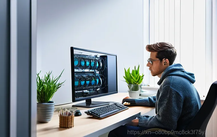 감정동 ACPI_BIOS_ERROR - **Prompt 2: Diligent Troubleshooting**
    A focused individual, possibly a hobbyist or a technician...