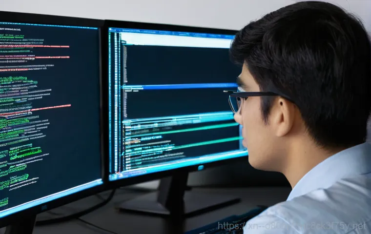이태원 SYSTEM_SERVICE_EXCEPTION - A close-up shot of a pair of hands, possibly a tech-savvy individual, carefully removing or re-seati...