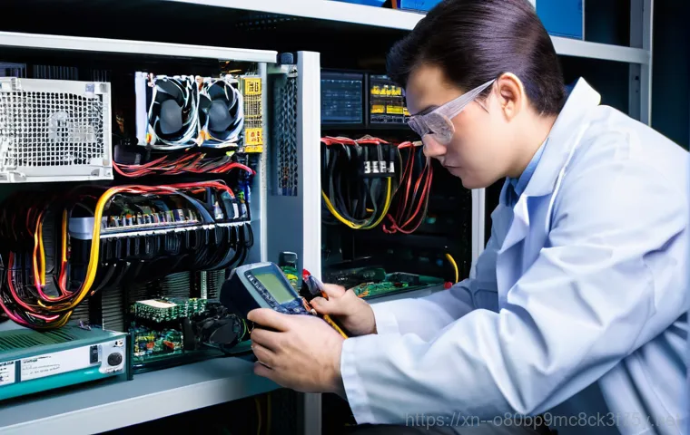 안양동 본체 꺼졌다 켜졌다 할때 - **Image Prompt 1: RAM Troubleshooting at Home**
    A young adult, wearing a casual t-shirt, is care...