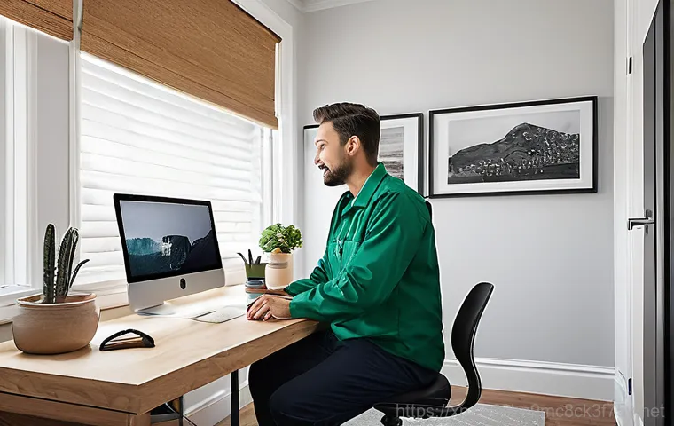 공항동 아이맥 판매 및 수리 - A vibrant, dynamic image showcasing the dramatic speed improvement of an iMac after an upgrade. On o...