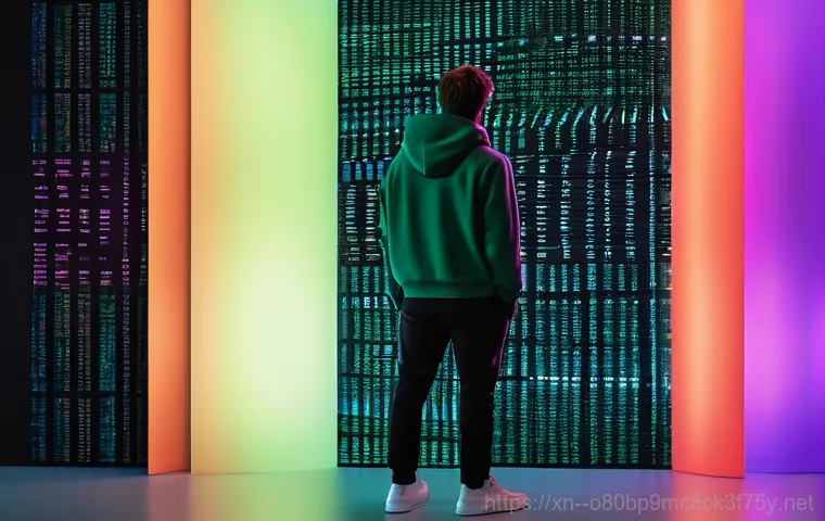 탑동 STATUS_ACCESS_VIOLATION - A focused and diligent computer technician, wearing a clean, practical work shirt and durable trouse...