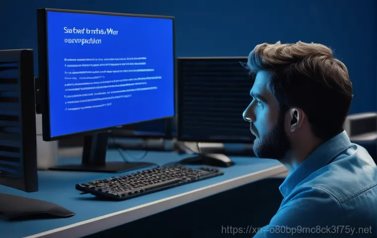 공촌동 STATUS_KERNEL_DRIVER_CORRUPTION - Here are three detailed image generation prompts in English, based on the provided text about blue s...
