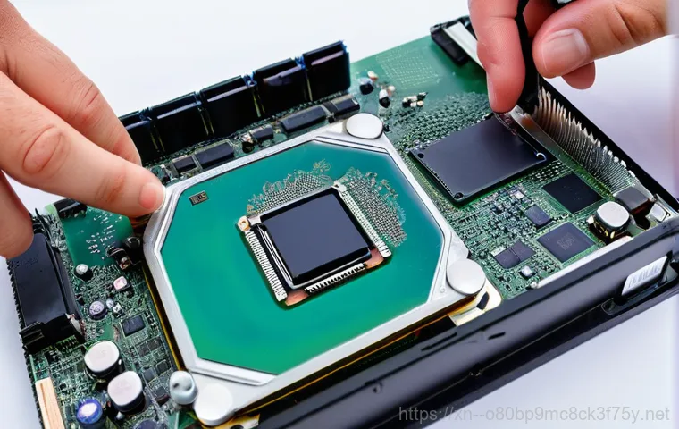 사음동 아이맥 판매 및 수리 - **Prompt 1: iMac SSD Upgrade in Progress**
    A highly skilled technician, wearing a clean work apr...