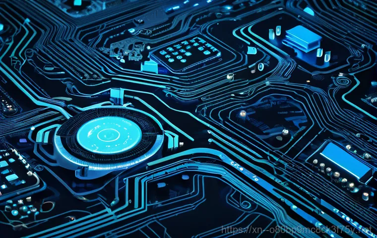 행주동 KERNEL_STACK_INPAGE_ERROR - A detailed close-up of the inside of an opened desktop computer, focusing on the hardware components...