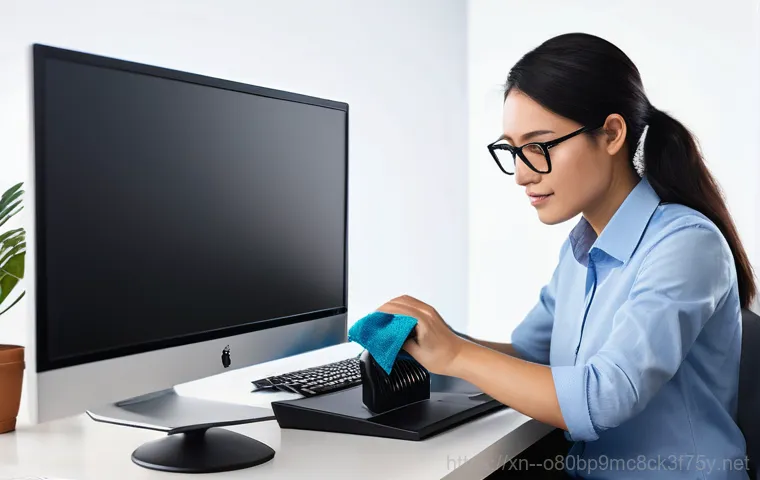 율동 VIDEO_DRIVER_INIT_FAILURE - **A close-up shot of a pair of gloved hands (gender-neutral) carefully inspecting the internal compo...