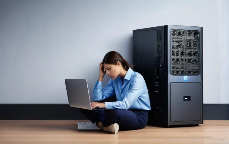 수택동 HARDWARE_FAILURE - **Prompt:** A well-lit, clean modern home office or tech workshop environment. An adult, male or fem...