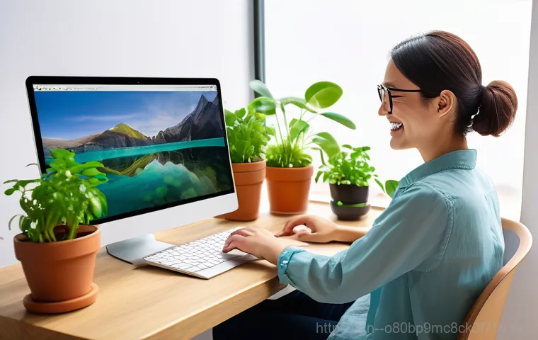 연지동 linux재설치 포맷  초기화 - A person (gender-neutral, 15+), with a focused and determined expression, is seated at a clean desk,...