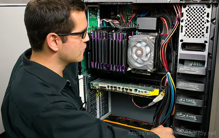 수표동 파워조립 및 교체수리 - **Image Prompt: Proactive Maintenance - Cleaning the PC Interior**
    "A bright, well-composed shot...