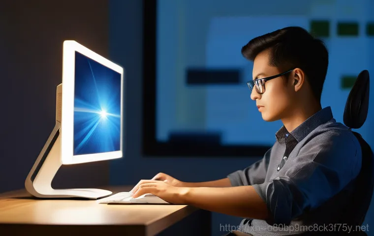 독산동 STATUS_INVALID_PARAMETER - **Prompt 2: Focused Troubleshooting and System Repair**
    A person, appearing competent and focuse...