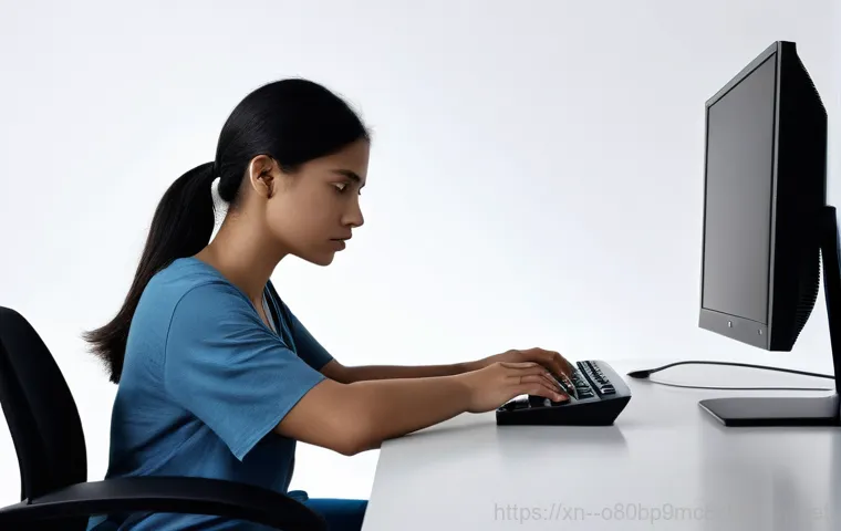 월곡동 부팅안됨 - **Prompt:** A focused young man, wearing a t-shirt, is troubleshooting an open computer tower on his...