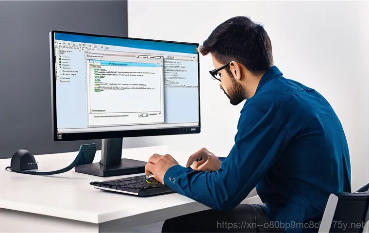 고삼면 STATUS_STACK_BUFFER_OVERRUN - **Image Prompt 1: Initial Frustration with the Error**
    A person, appearing visibly frustrated an...