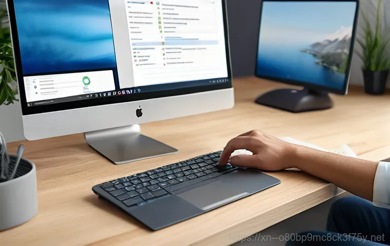 비산동 STATUS_KERNEL_CONFIGURATION_ERROR - A focused individual, wearing an anti-static wrist strap, carefully examines a RAM stick or an SSD, ...