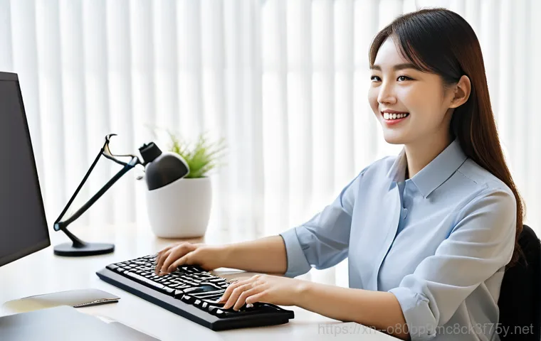 금석동 워크스테이션출장방문수리점 - **Prompt:** A professional and friendly male technician, dressed in a neat polo shirt with a company...