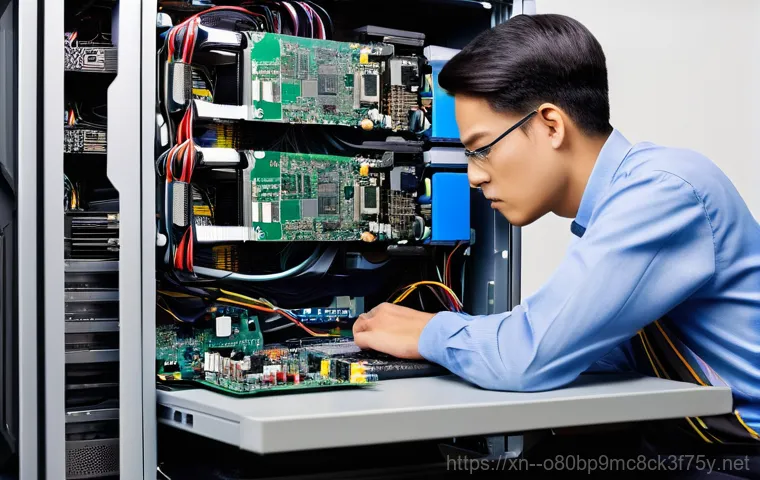 동안구 HARDWARE_FAILURE - **Prompt 1: Blue Screen of Death Frustration**
    A young adult, visibly frustrated and holding the...