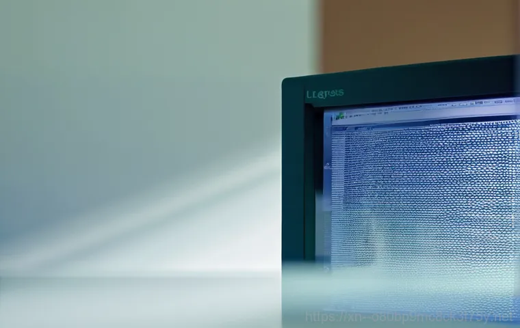 독산동 SYSTEM_LICENSE_VIOLATION - **A Blue Screen of Despair:** A young adult, visibly frustrated and clutching their head, sits in fr...