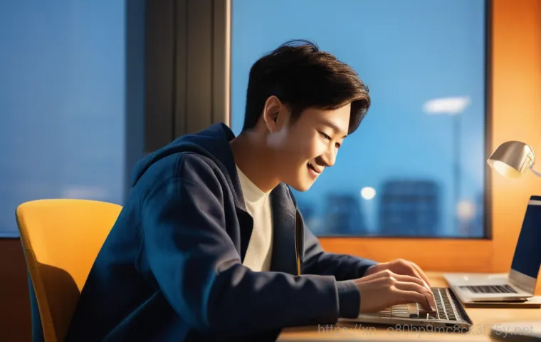 청구동 pc복구중 - **Prompt 2: Expert PC Diagnosis at a Cheonggu-dong Repair Shop**
    A clean, brightly lit interior ...