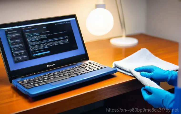 신이문동 ATTEMPTED_EXECUTE_OF_NOEXECUTE_MEMORY - **Prompt 2: Close-up on RAM Troubleshooting**
    A detailed close-up shot of a person's hands caref...